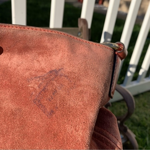 Michael Kors Elyse Large Suede Shoulder Bag - Picture 3 of 12